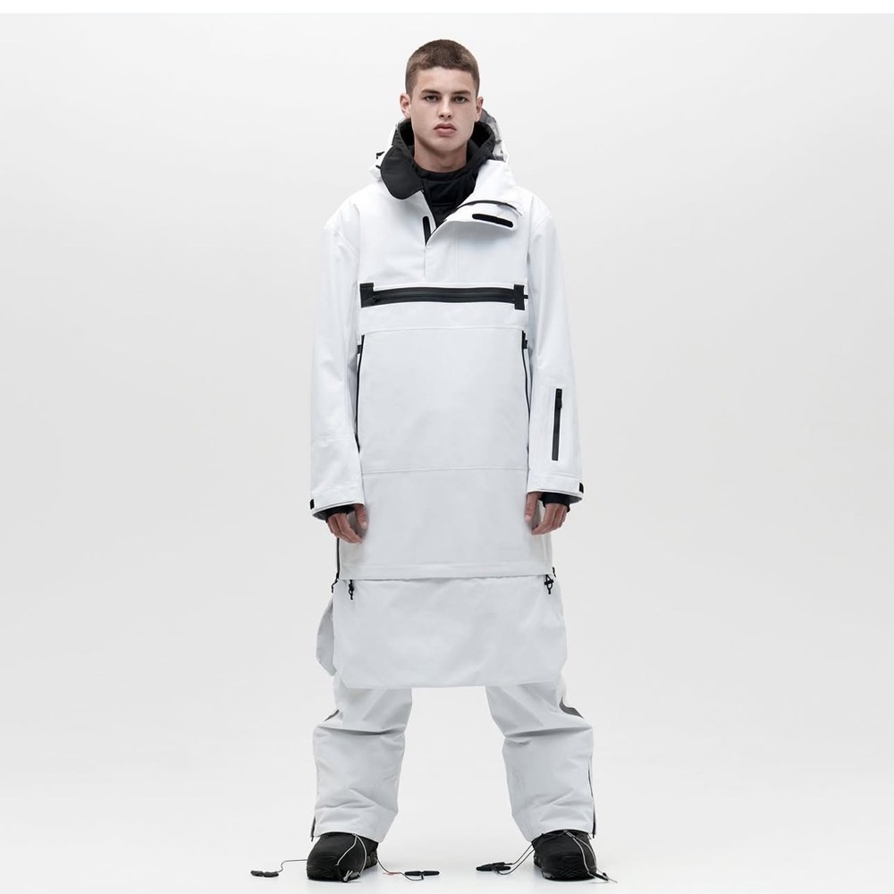 TEMPLA projects Yellow Shell Anorak 3L Ski Jacket - Picture 2 of 14
